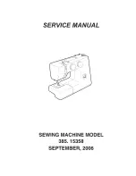 Preview for 1 page of Kenmore 385.15358 Series Service Manual