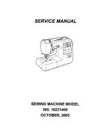 Kenmore 385.16231400 Service Manual preview