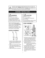 Preview for 7 page of Kenmore 3900 - Upright Vacuum Use And Care Manual