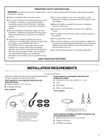 Preview for 3 page of Kenmore 3948598A Installation Instructions And Use And Care Manual