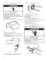 Preview for 10 page of Kenmore 3948598A Installation Instructions And Use And Care Manual