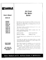 Preview for 41 page of Kenmore 3E W.65 Owner'S Manual