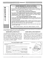 Предварительный просмотр 2 страницы Kenmore 400 series Owner'S Manual