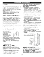 Предварительный просмотр 22 страницы Kenmore 401.40483800 Installation Instructions Manual