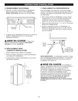 Предварительный просмотр 25 страницы Kenmore 401.40483800 Installation Instructions Manual