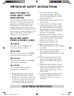 Preview for 6 page of Kenmore 401.8505 Use & Care Manual