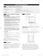 Предварительный просмотр 7 страницы Kenmore 402.4903 Series Use & Care Manual