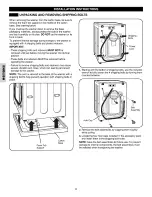 Предварительный просмотр 8 страницы Kenmore 4027 - 4.0 cu. Ft. Front-Load Washer Use And Care Manual