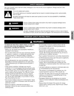 Preview for 3 page of Kenmore 4031 - 4.2 cu. Ft. Front-Load Washer Use And Care Manual