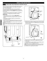 Preview for 8 page of Kenmore 4031 - 4.2 cu. Ft. Front-Load Washer Use And Care Manual