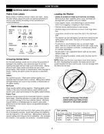 Preview for 15 page of Kenmore 4031 - 4.2 cu. Ft. Front-Load Washer Use And Care Manual