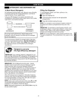 Preview for 17 page of Kenmore 4031 - 4.2 cu. Ft. Front-Load Washer Use And Care Manual