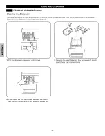 Preview for 22 page of Kenmore 4031 - 4.2 cu. Ft. Front-Load Washer Use And Care Manual