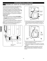 Preview for 38 page of Kenmore 4031 - 4.2 cu. Ft. Front-Load Washer Use And Care Manual