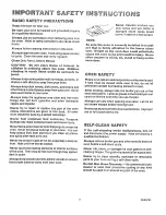 Preview for 4 page of Kenmore 40425 Use And Care Safety Manual