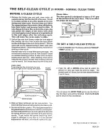 Preview for 13 page of Kenmore 40425 Use And Care Safety Manual