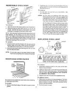 Preview for 16 page of Kenmore 40425 Use And Care Safety Manual