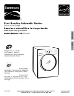 Kenmore 4044 - 4.2 cu. Ft. Front-Load Washer Use And Care Manual preview