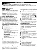 Preview for 22 page of Kenmore 4044 - 4.2 cu. Ft. Front-Load Washer Use And Care Manual