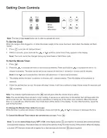 Preview for 8 page of Kenmore 4045 - 24 in. Ing Wall Oven Use & Care Manual