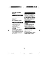 Preview for 19 page of Kenmore 40495 Use & Care Manual