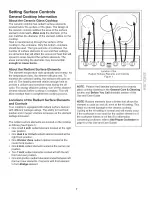 Preview for 7 page of Kenmore 4050 - Pro 36 in. Electric Slide-In Cooktop Use And Care Manual