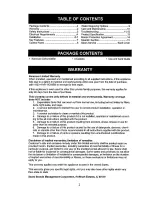 Preview for 2 page of Kenmore 407.52301 Use & Care Manual