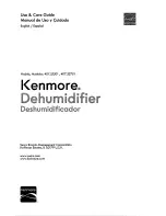 Kenmore 407.52501 Use & Care Manual preview