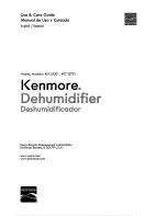 Preview for 1 page of Kenmore 407.52501 Use & Care Manual