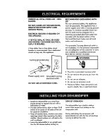 Preview for 4 page of Kenmore 407.53571 Use & Care Manual