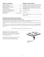 Preview for 14 page of Kenmore 4121 - 36 in. Electric Cooktop Use And Care Manual