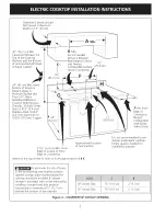 Preview for 2 page of Kenmore 4123 - Elite 30 in. Electric Cooktop Installation Instructions Manual