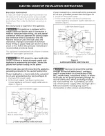 Preview for 4 page of Kenmore 4123 - Elite 30 in. Electric Cooktop Installation Instructions Manual