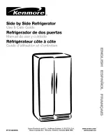 Kenmore 4126 - 21.5 cu. Ft. Non-Dispensing Refrigerator Use And Care Manual предпросмотр