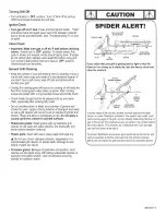 Preview for 9 page of Kenmore 415.16105 Assembly Instructions/Use And Care Manual