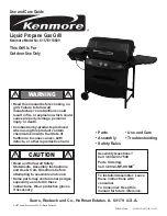 Kenmore 415.16110800 Use And Care Manual preview