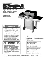 Preview for 1 page of Kenmore 415.16127800 Use And Care Manual