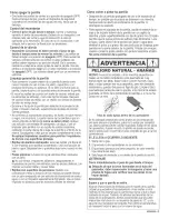 Preview for 41 page of Kenmore 415.162320 Assembly Instructions And Care Manual