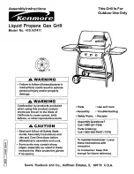 Preview for 1 page of Kenmore 415.167411 Assembly Instructions Manual