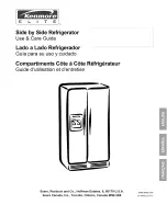 Предварительный просмотр 1 страницы Kenmore 4156 - 25.0 cu. Ft. Non-Dispensing Refrigerator Use And Care Manual