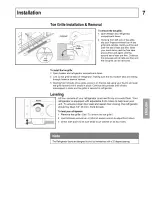 Предварительный просмотр 7 страницы Kenmore 4156 - 25.0 cu. Ft. Non-Dispensing Refrigerator Use And Care Manual