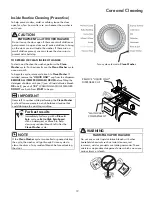 Предварительный просмотр 19 страницы Kenmore 417.4110 Series Use & Care Manual