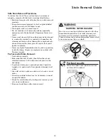 Preview for 15 page of Kenmore 417.4112 Series Use & Care Manual