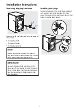 Предварительный просмотр 9 страницы Kenmore 417.4194 Series Installation Instructions Manual