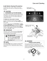 Предварительный просмотр 19 страницы Kenmore 417.4413 Use & Care Manual