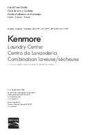 Kenmore 417-6171 Series Use & Care Manual preview