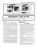 Preview for 3 page of Kenmore 417-6171 Series Use & Care Manual