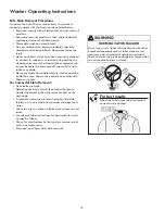 Preview for 12 page of Kenmore 417-6171 Series Use & Care Manual