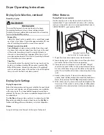 Preview for 16 page of Kenmore 417-6171 Series Use & Care Manual