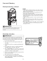 Preview for 20 page of Kenmore 417-6171 Series Use & Care Manual